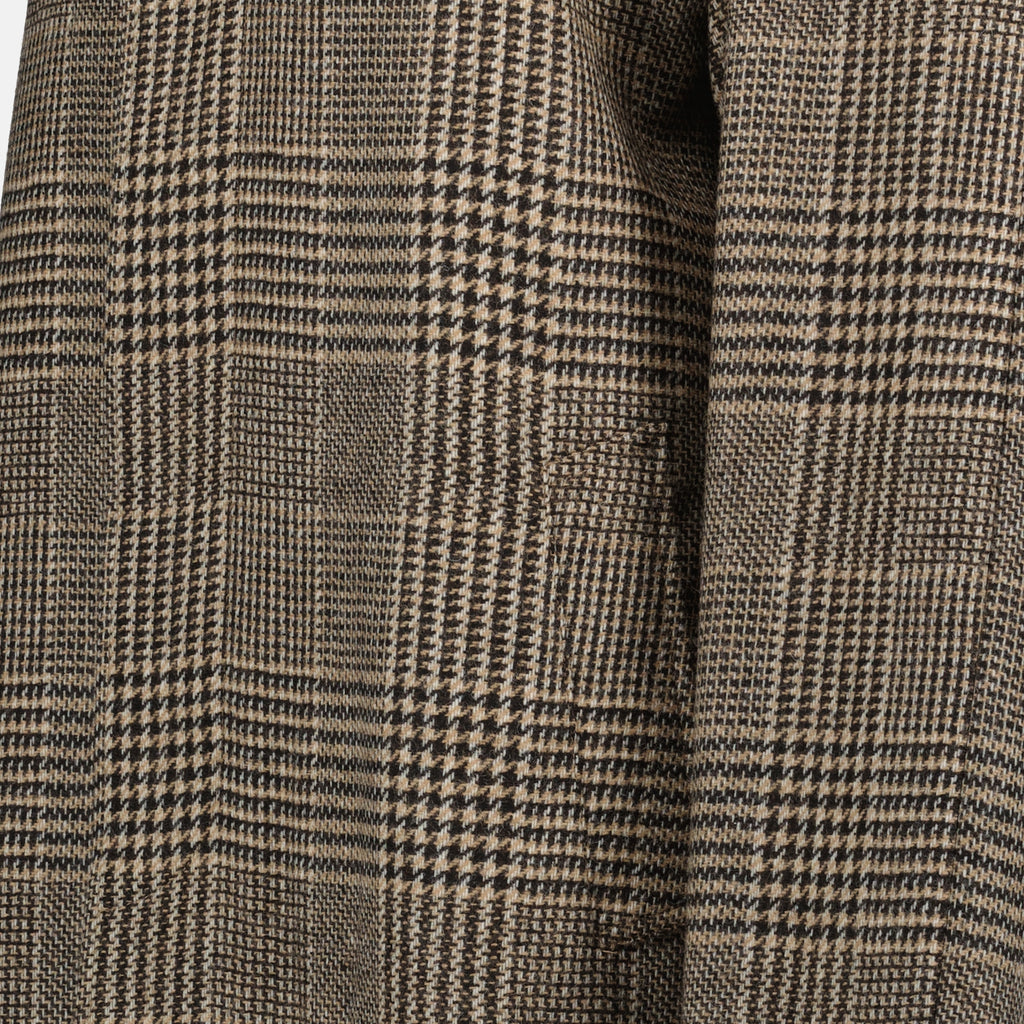 Coats Checked trench coat Maison Margiela Brown Women