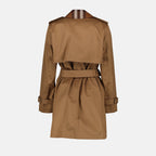 Manteaux Trench-coat Sandridgechk Burberry Marron Femme