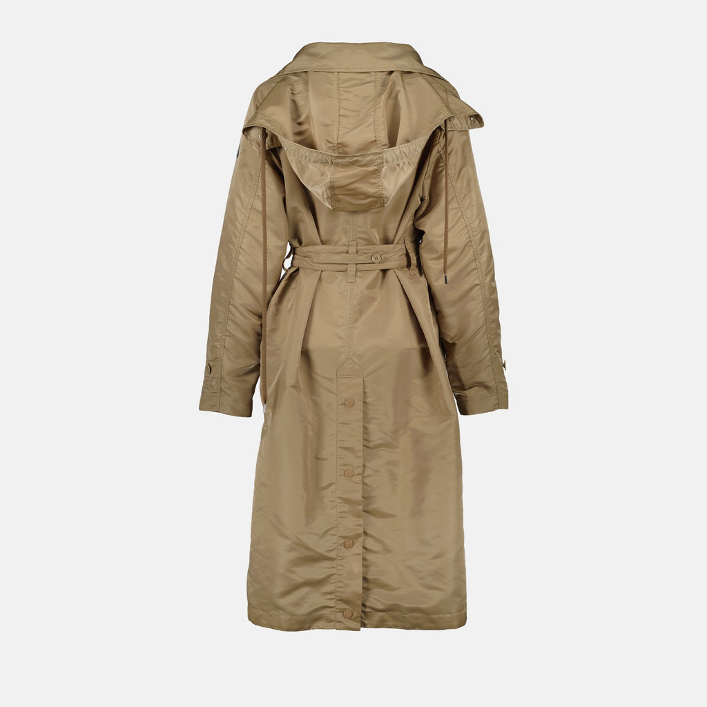 Coats Villerest Trench Coat Moncler Brown Women