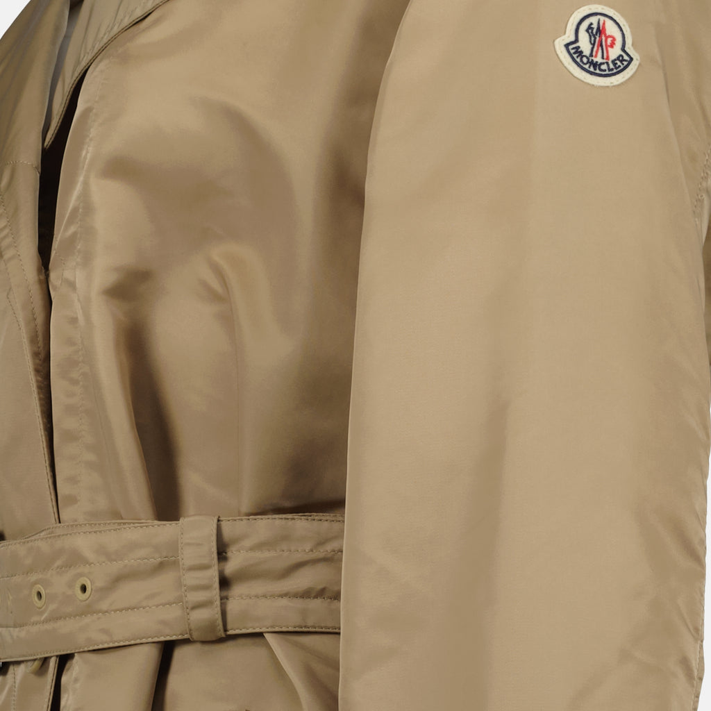 Coats Villerest Trench Coat Moncler Brown Women