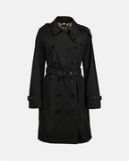 Abrigos Trench Kensington Burberry Negro Femme