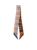 Écharpes, foulards et gants Foulard à carreaux Burberry Beige Femme
