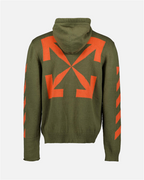 Giacche Veste Diag Arrow Vert Off-White Verde Homme