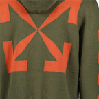 Giacche Veste Diag Arrow Vert Off-White Verde Homme