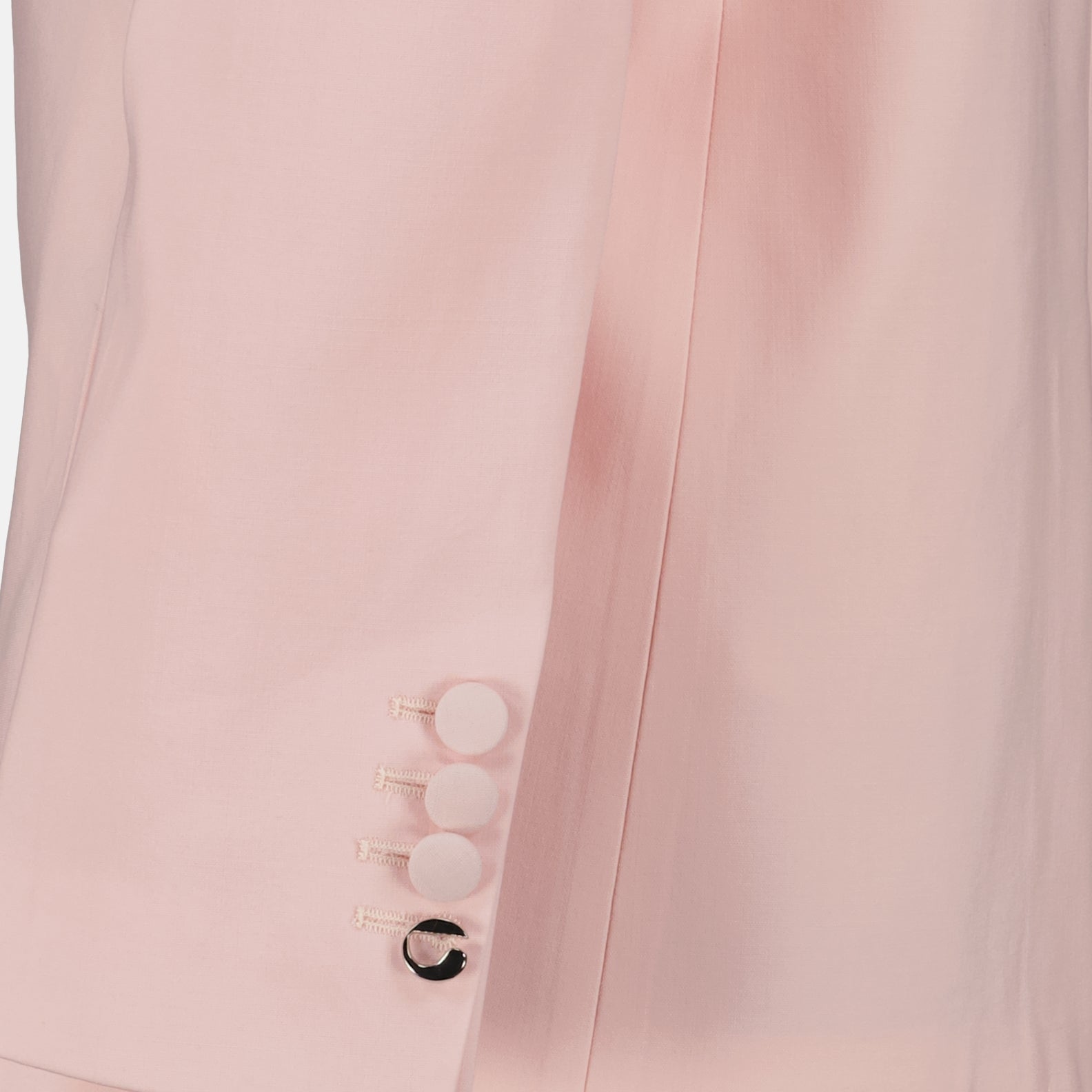 Jacken Maßgeschneiderte Jacke mit verdrehten Ausschnitten Coperni Rosa Frauen