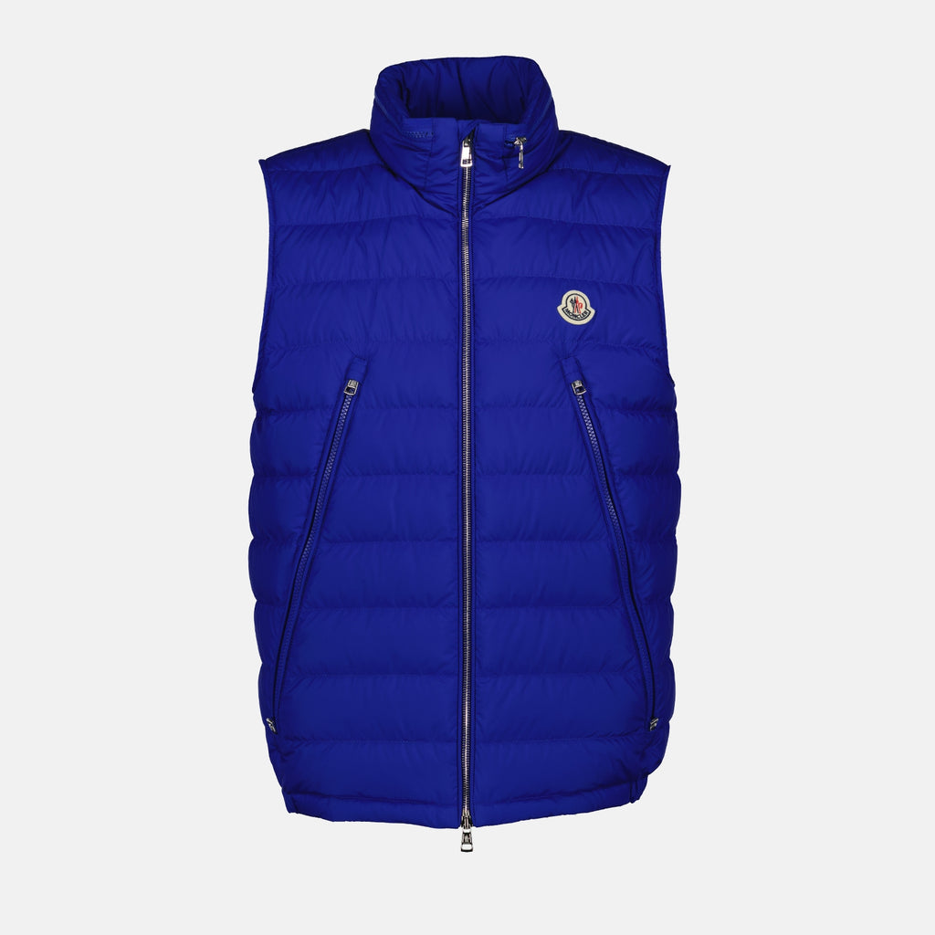 재킷 Veste Albyt Moncler 진한 파란색 Homme
