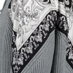Sweatshirts Veste Barocco Versace Gris Homme