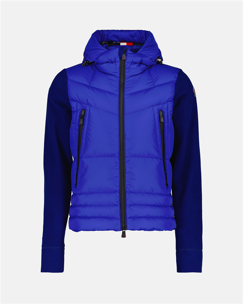 Vestes Veste bi-matière Moncler Grenoble Bleu Homme