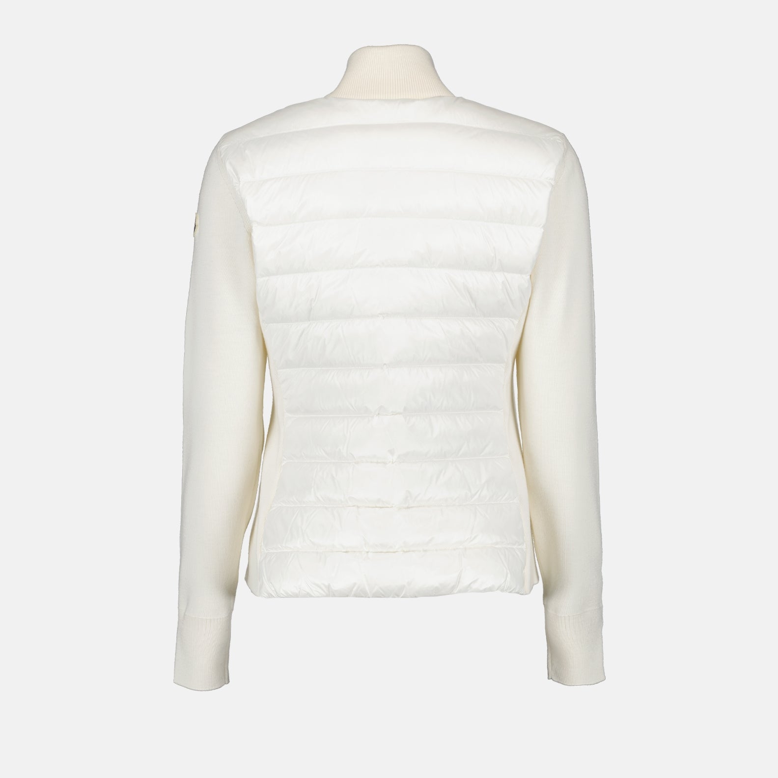 Veste bi matière matelassée