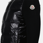 Jaquetas Veste bi-matière Moncler Preto Homme
