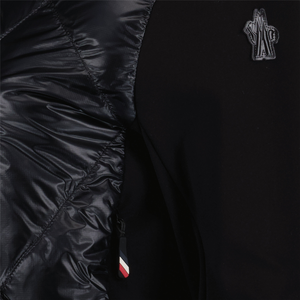 ジャケット バイマテリアルジャケット Moncler Grenoble 黒 Femme
