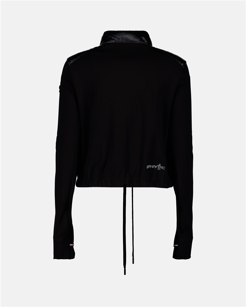 ジャケット バイマテリアルジャケット Moncler Grenoble 黒 Femme