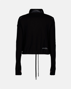ジャケット バイマテリアルジャケット Moncler Grenoble 黒 Femme