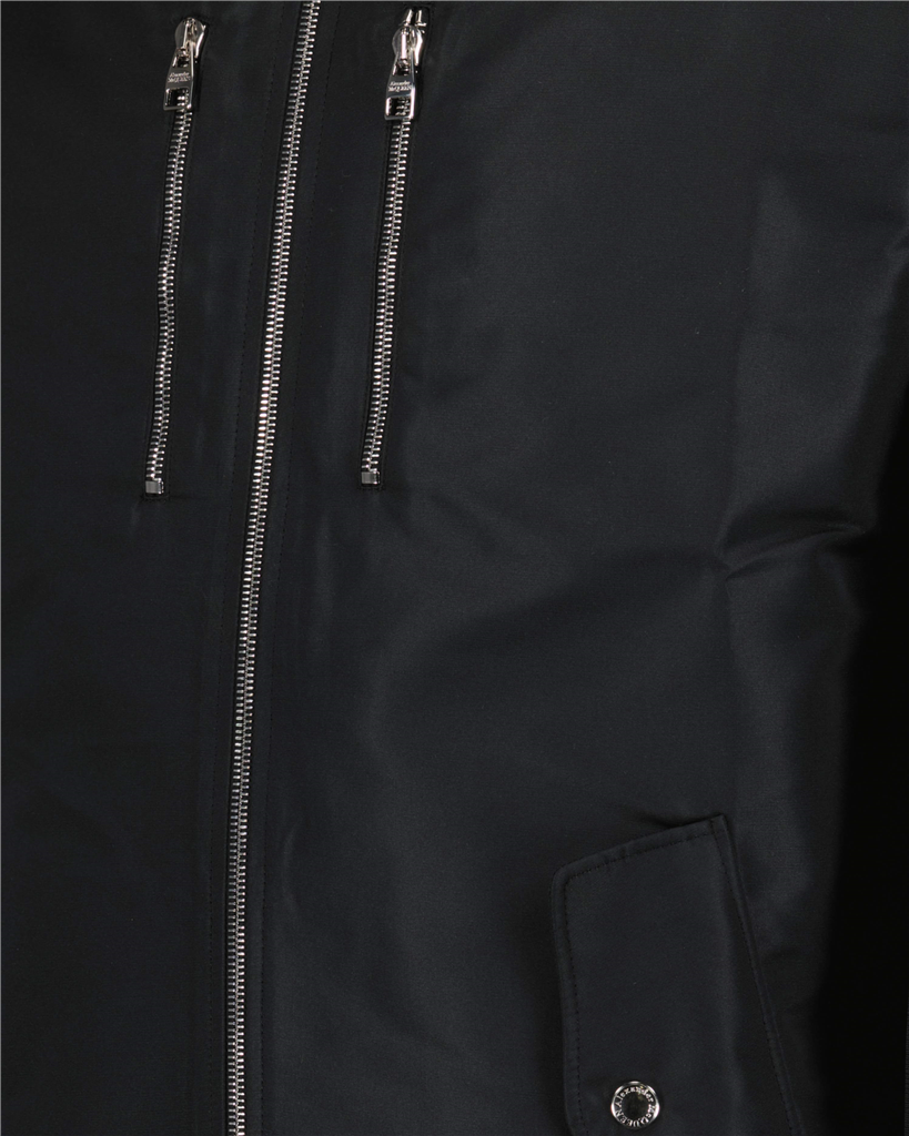 ジャケット バイマテリアルジャケット Alexander McQueen 黒 Homme