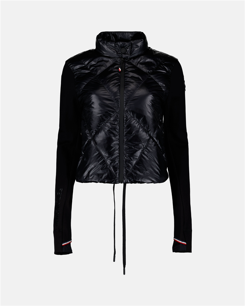 ジャケット バイマテリアルジャケット Moncler Grenoble 黒 Femme