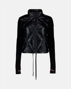 ジャケット バイマテリアルジャケット Moncler Grenoble 黒 Femme