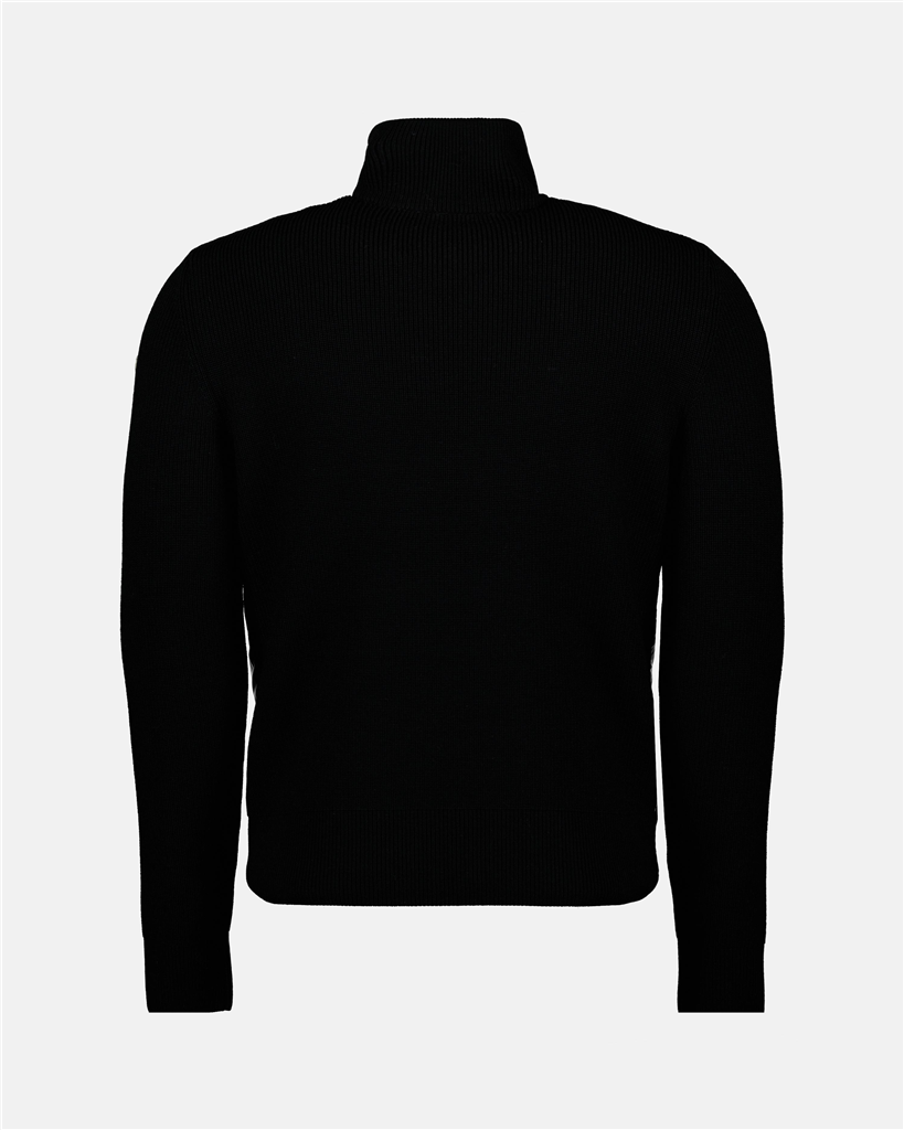 Jaquetas Veste bi-matière Moncler Preto Homme