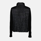 ジャケット バイマテリアルジャケット Moncler 黒 Femme