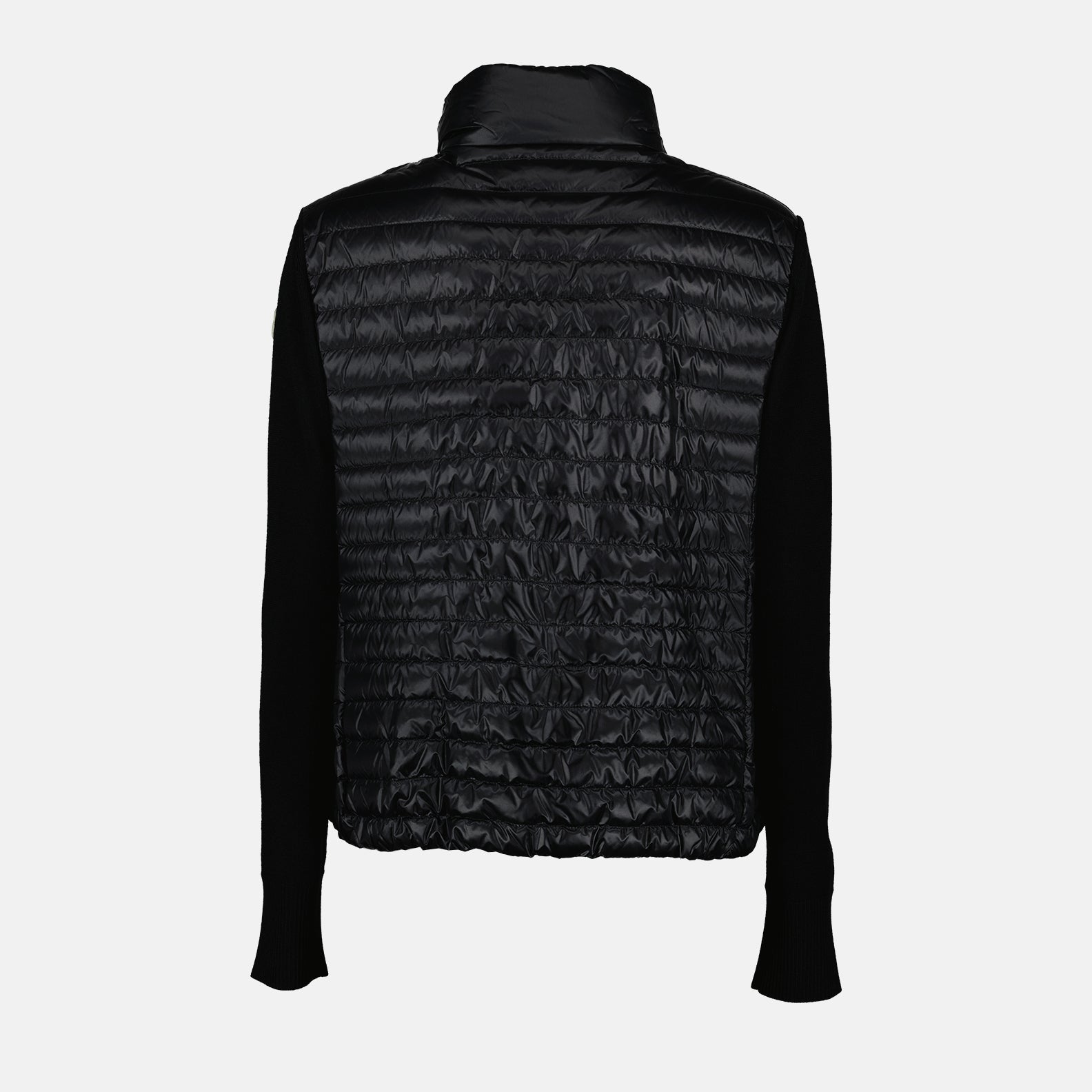 ジャケット バイマテリアルジャケット Moncler 黒 Femme