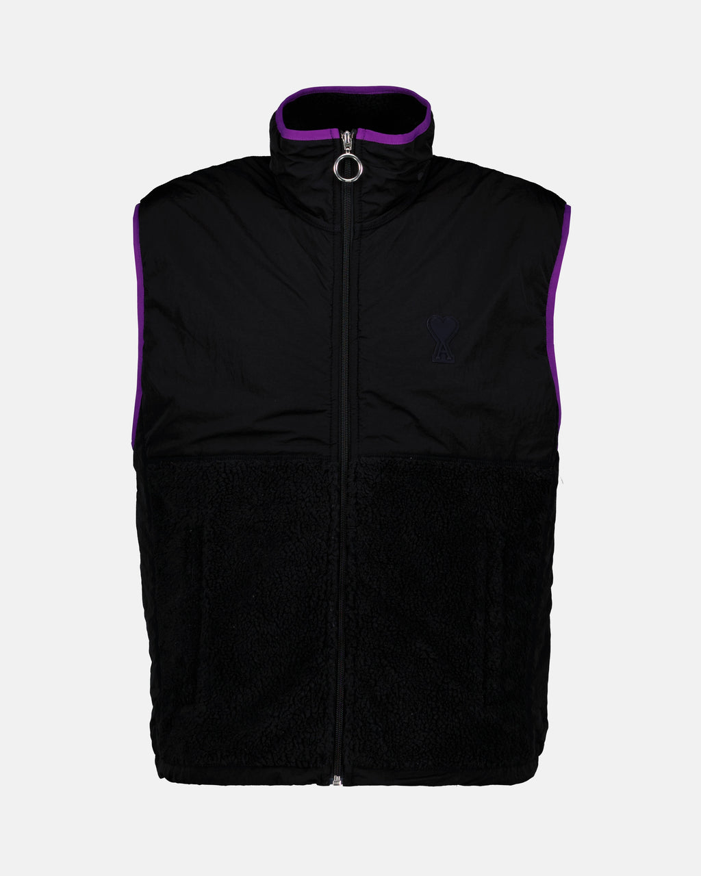 Vestes Veste polaire sans manches Ami PARIS Noir Homme