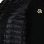 ジャケット バイマテリアルジャケット Moncler 黒 Femme