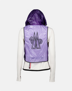 Jacken Veste bi-matière Moncler Grenoble Lila Femme