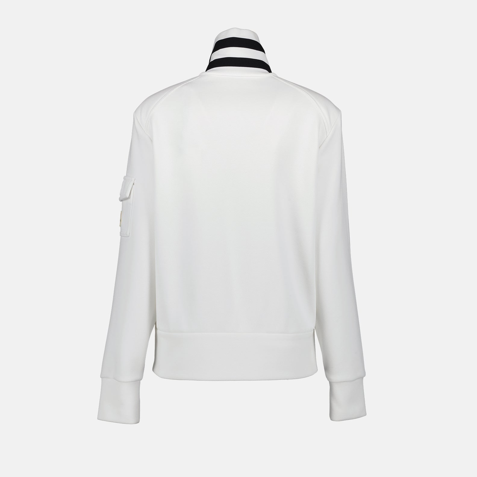 Vestes Veste bi-matière Moncler Blanc Femme