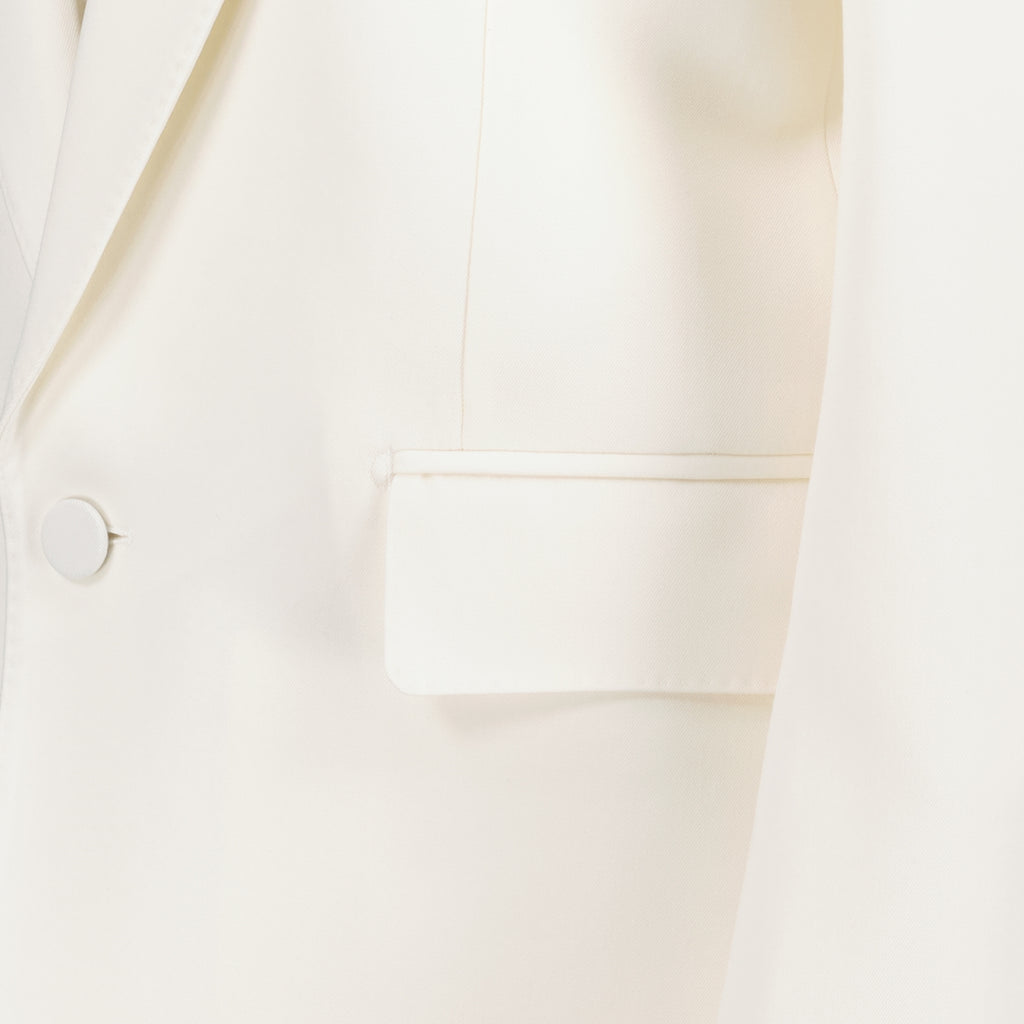 ジャケット ブレザージャケット Alexander McQueen 白 Homme