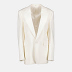 ジャケット ブレザージャケット Alexander McQueen 白 Homme