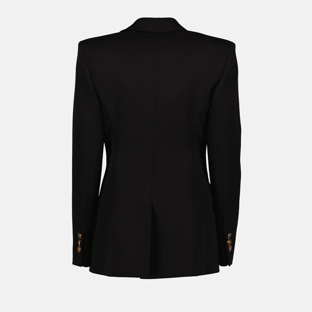 Jaquetas Blazer Versace Preto Femme