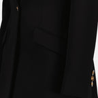 Jaquetas Blazer Versace Preto Femme