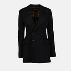 ジャケット ブレザージャケット Dolce & Gabbana 黒 Femme
