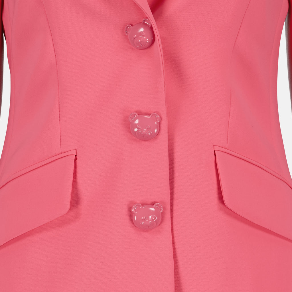 Jacken Blazerjacke Moschino Rosa Damen