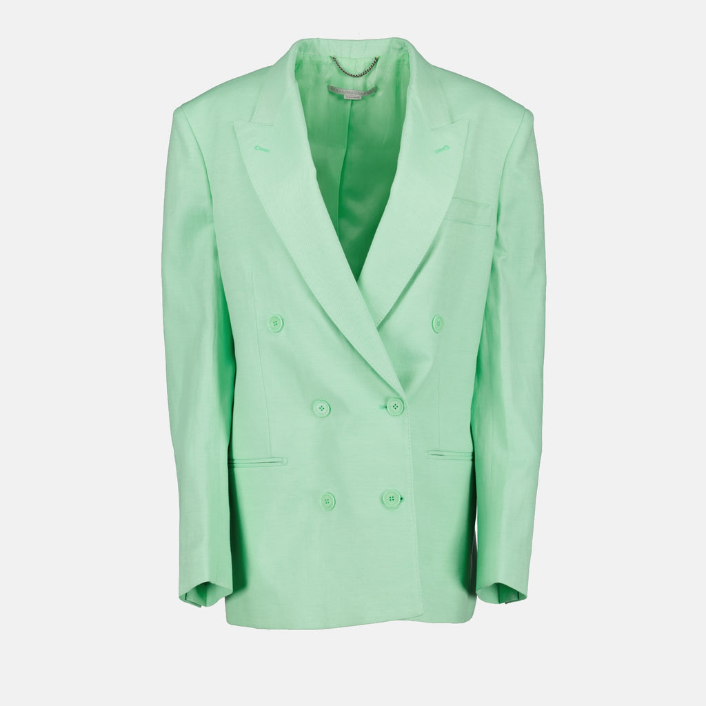 Vestes Veste blazer Stella McCartney Vert Femme