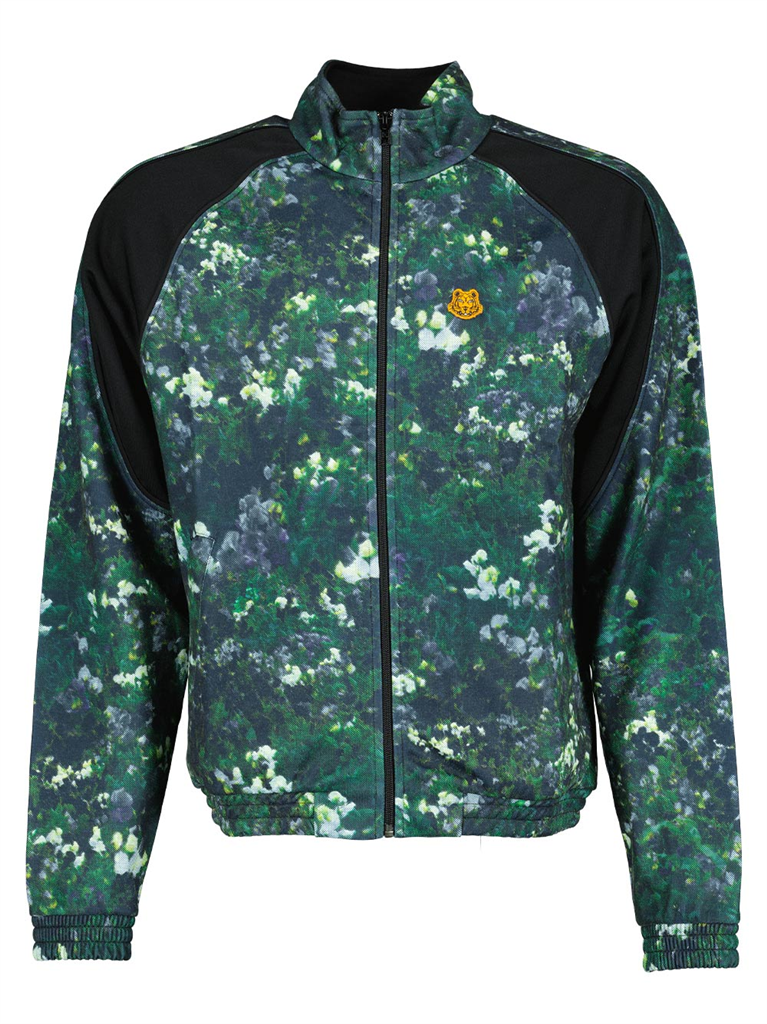 Chaquetas Coupe-vent Tiger Crest Kenzo Verde Homme