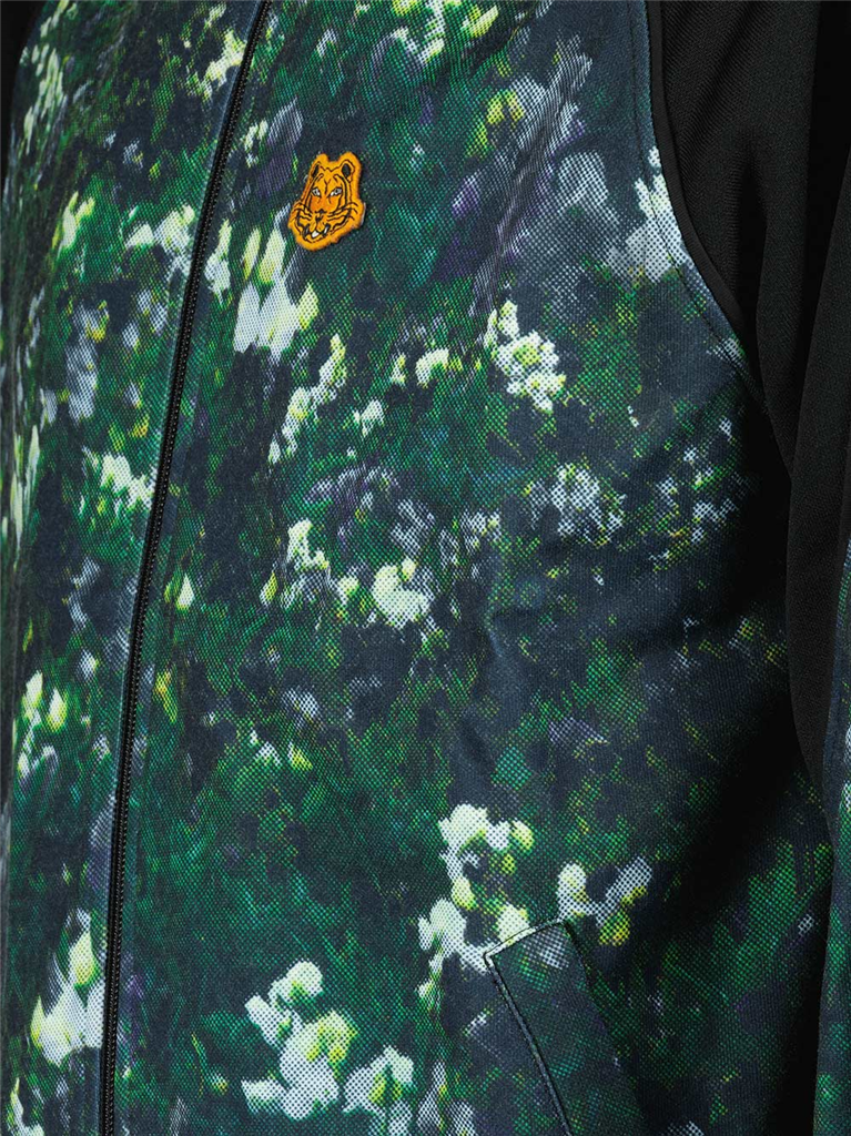 Chaquetas Coupe-vent Tiger Crest Kenzo Verde Homme