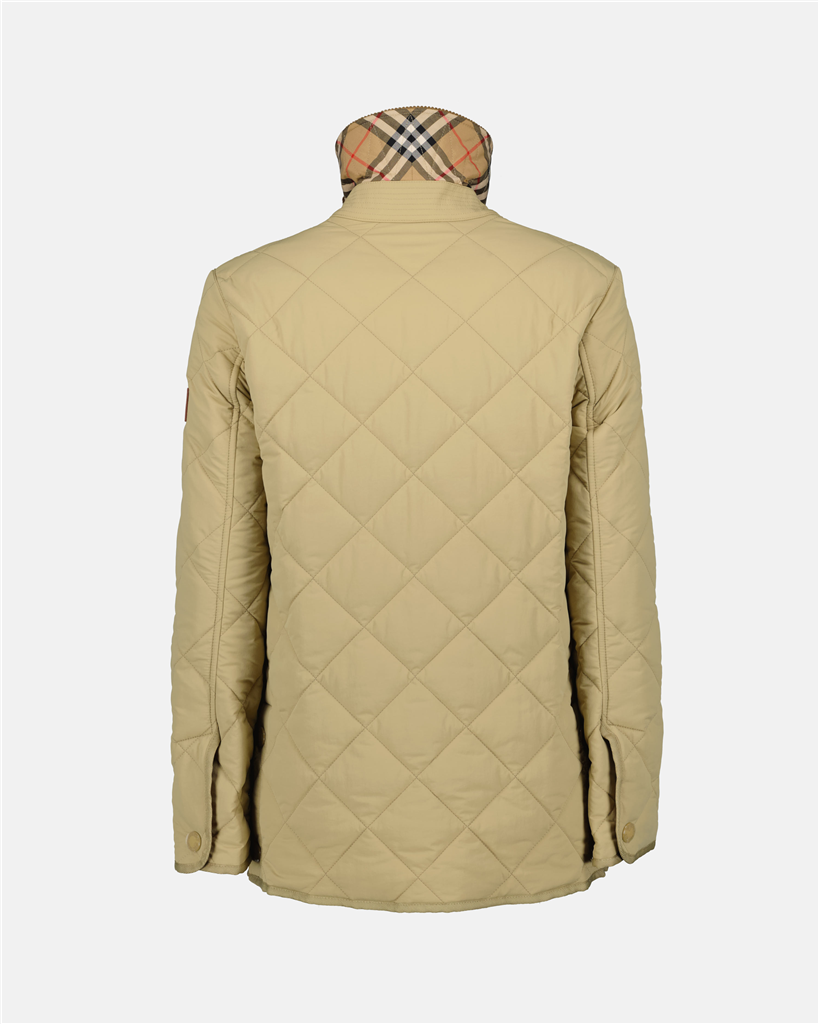Jaquetas Casaco matelassado Burberry Bege Mulheres