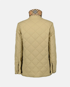Jaquetas Casaco matelassado Burberry Bege Mulheres