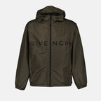 Veste coupe vent kaki