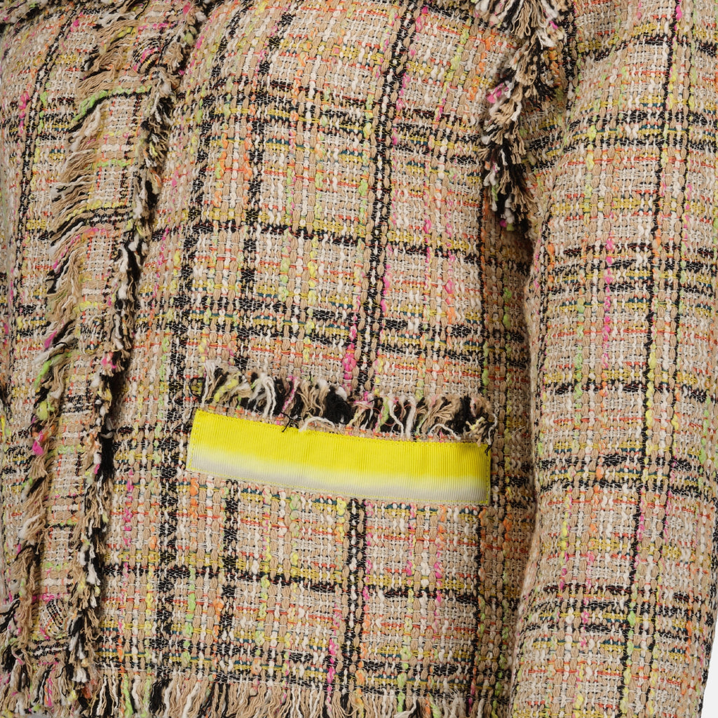 Jacken Veste courte en tweed MSGM Beige Femme