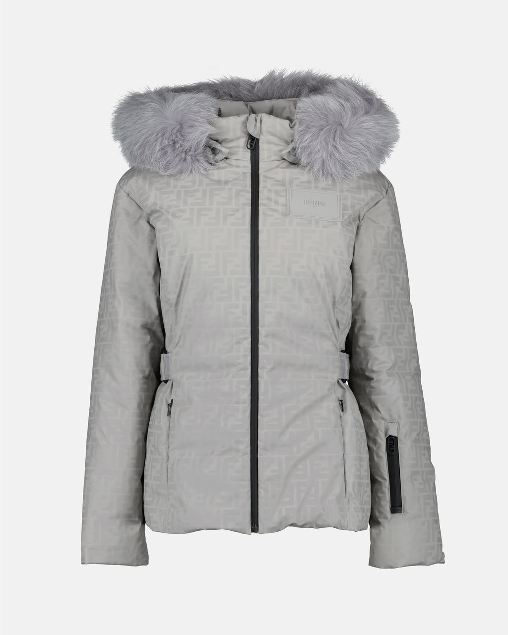 Mäntel Veste de ski FF Fendi Grau Femme