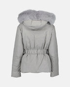 Mäntel Veste de ski FF Fendi Grau Femme