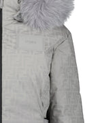 Mäntel Veste de ski FF Fendi Grau Femme