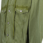 재킷 Veste en denim à capuche Moschino 녹색 Homme