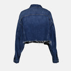Vestes Veste en denim Miu Miu Bleu foncé Femme