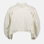 Jacken Veste en denim Alexander McQueen Beige Femme