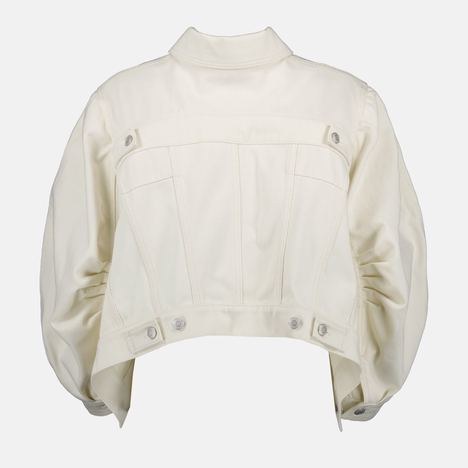 Jacken Veste en denim Alexander McQueen Beige Femme