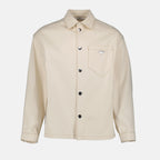 셔츠 Veste en denim Prada 베이지 Homme