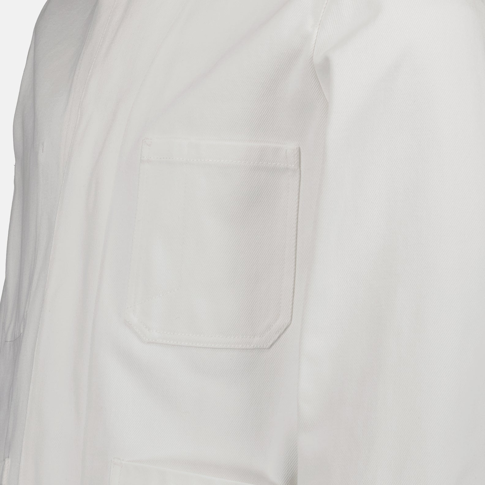 Vestes Veste en denim Alexander McQueen Blanc Homme