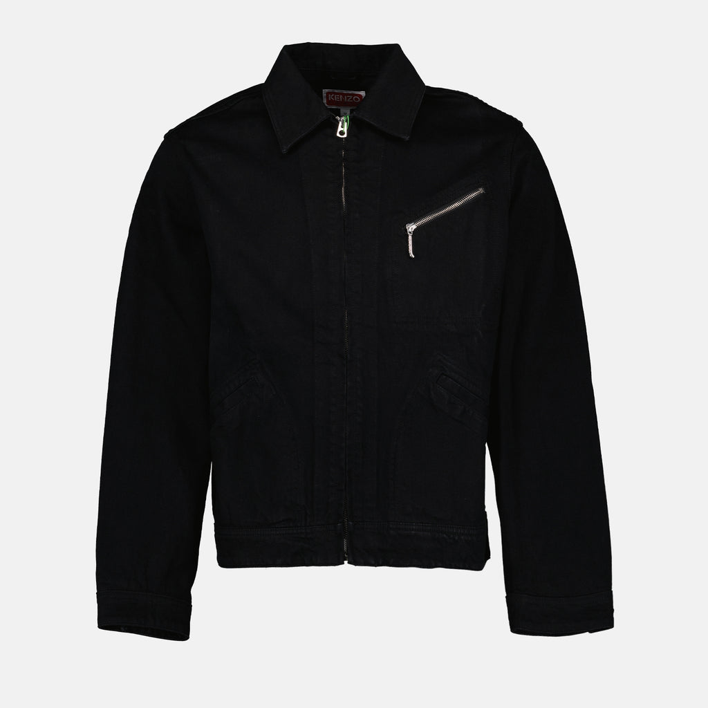 Vestes Veste en denim Kenzo Noir Homme